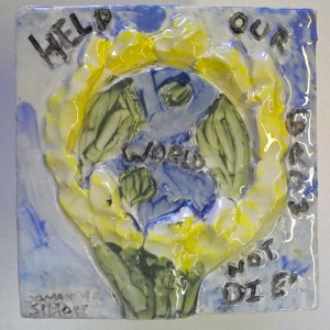 Student Art on Climate Change | Mishkan Shalom Synagogue School