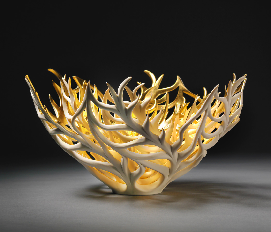 Jennifer McCurdy - ceramic of endangered coral