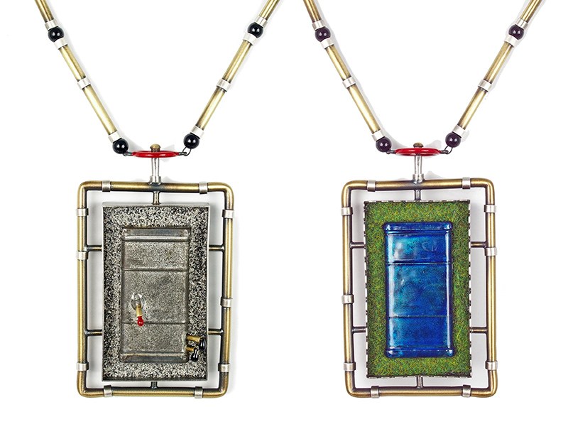 Lisa & Scott Cylinder - repurposed material