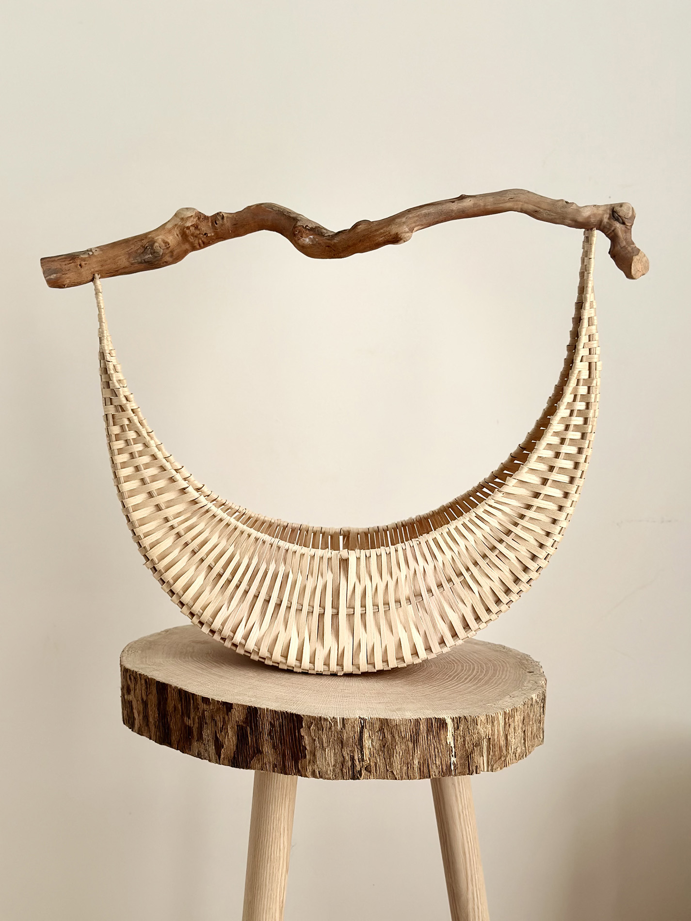 Amy Krone – sustainably harvested white oak/salvaged tree roots